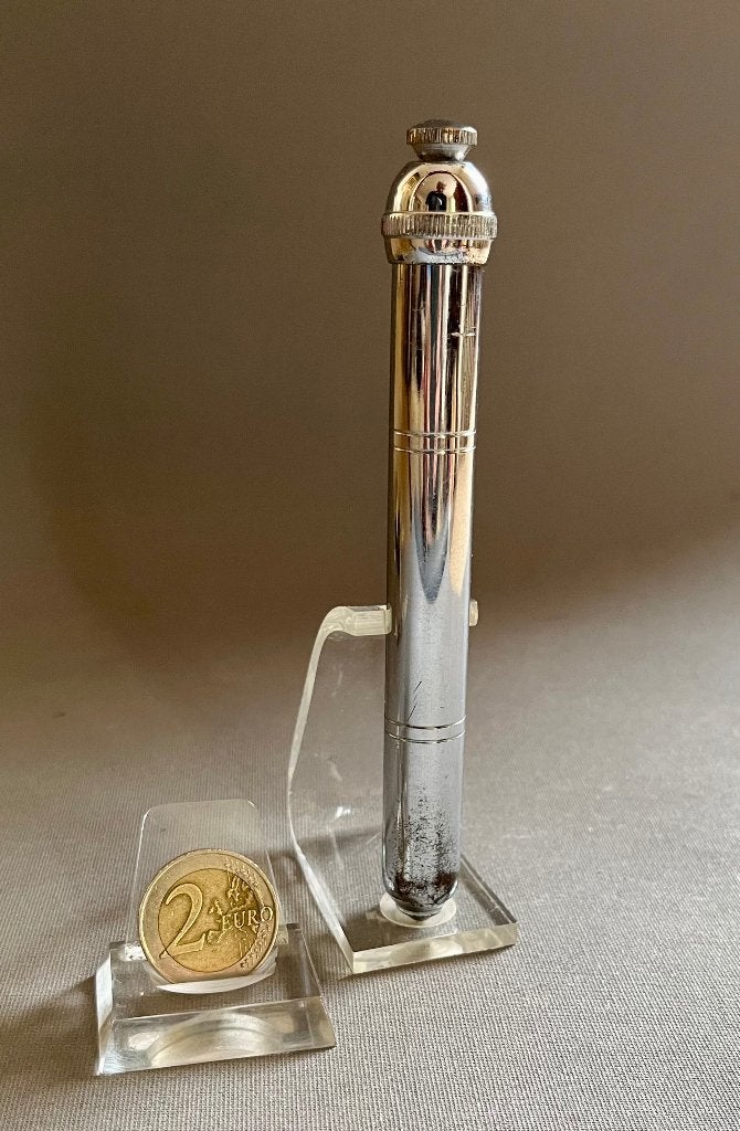 Vintage Portable Katholieke Wijwater-Sprenkelaar / Dispenser, Ophalen of Verzenden, Gebruikt, Overige typen, Christendom | Katholiek