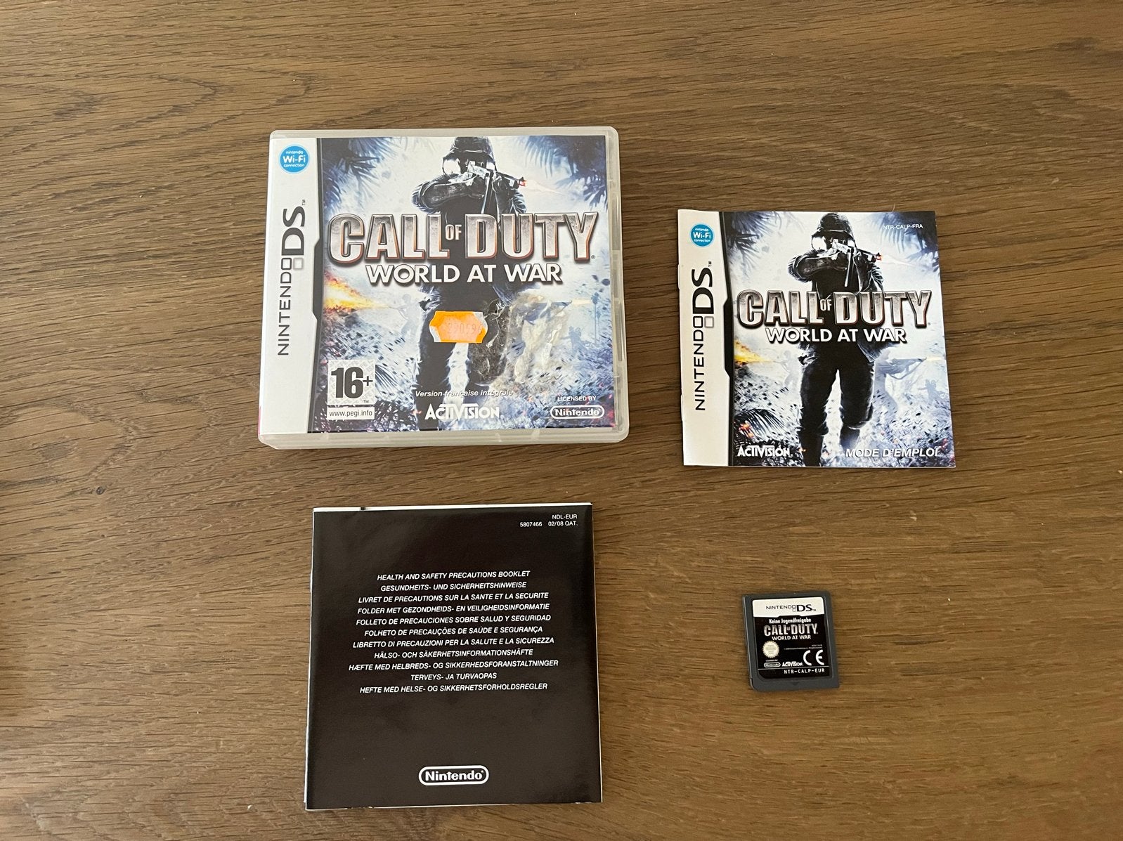 Call of Duty: World at War (Nintendo DS), Spelcomputers en Games, Gebruikt, Shooter, 1 speler, Ophalen of Verzenden
