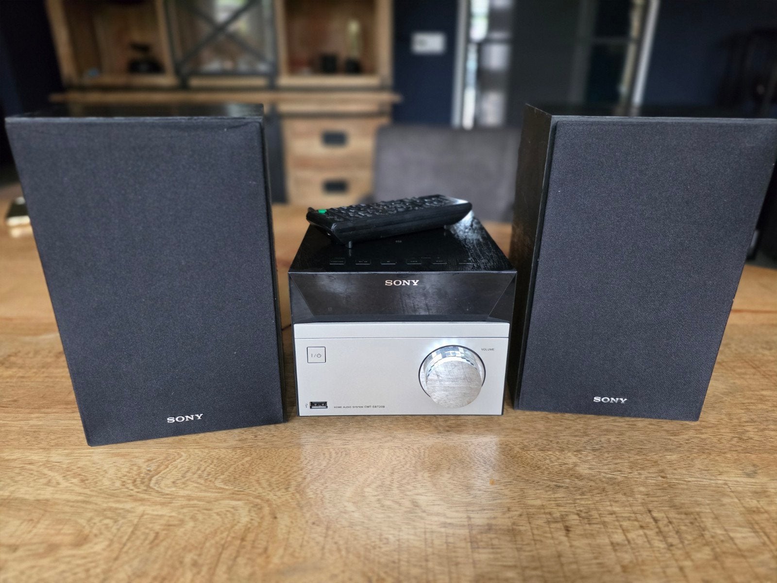 Sony Microset met speakers en afstandsbediening, Ophalen of Verzenden