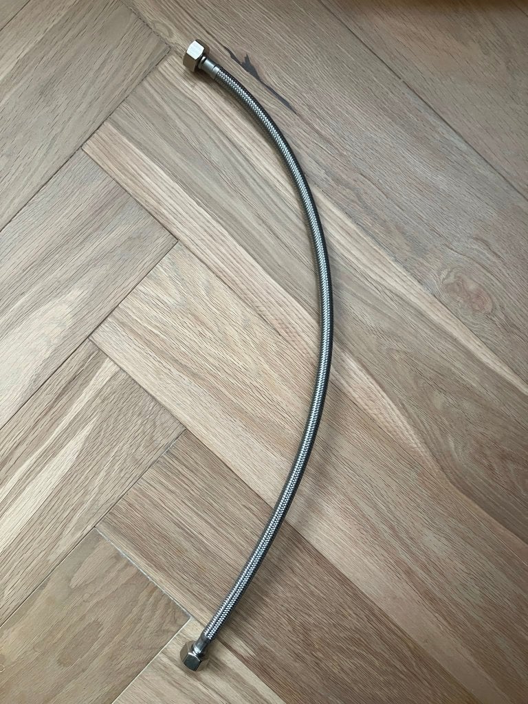 Sanivesk KIWA flexibele slang 1/2" 60 cm, Doe-het-zelf en Verbouw, Ophalen, Zo goed als nieuw, Douche