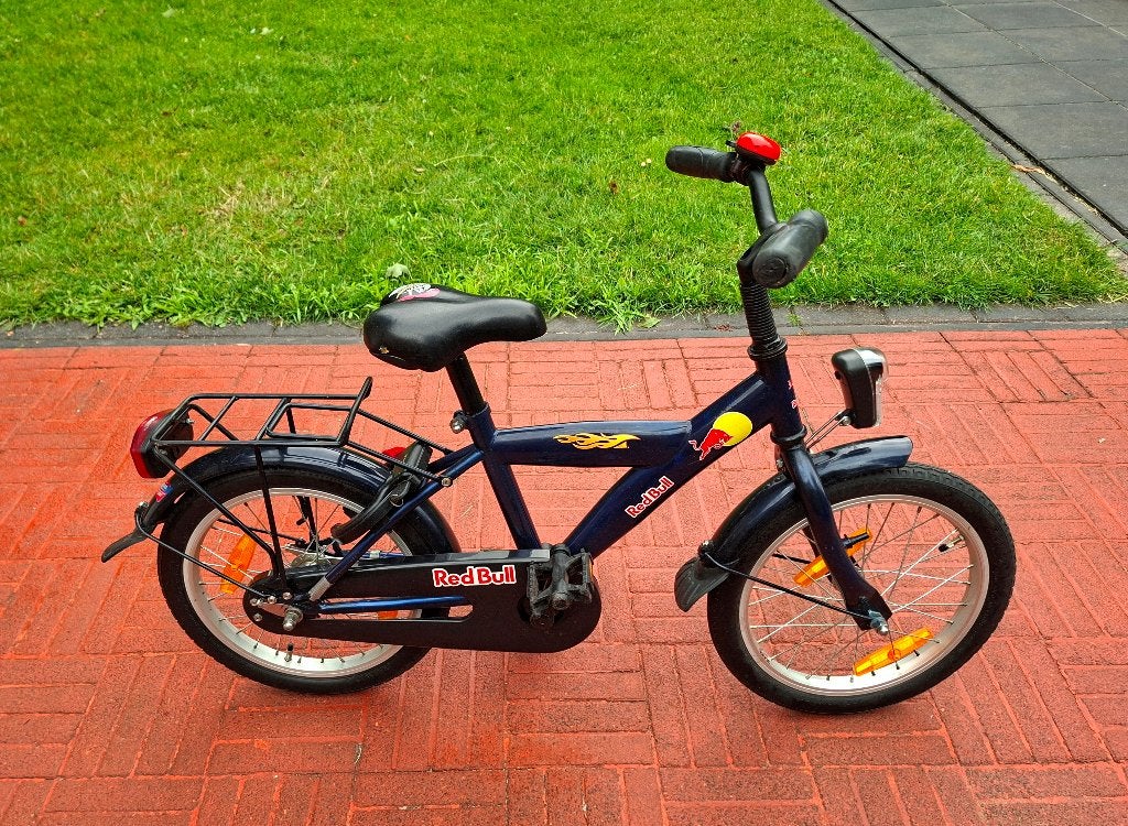 Kinderfiets 16 inch, Fietsen en Brommers, Fietsen | Kinderfietsjes, Terugtraprem, Ophalen, Overige merken, 16 tot 20 inch