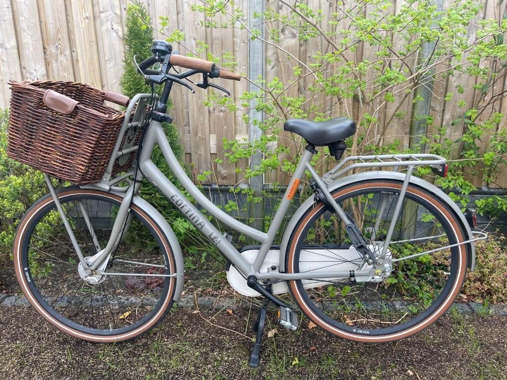 Zeer nette Cortina U4 damesfiets frame 57 – Quarz Grey Matt, Gebruikt, Versnellingen, 56 cm of meer, Ophalen