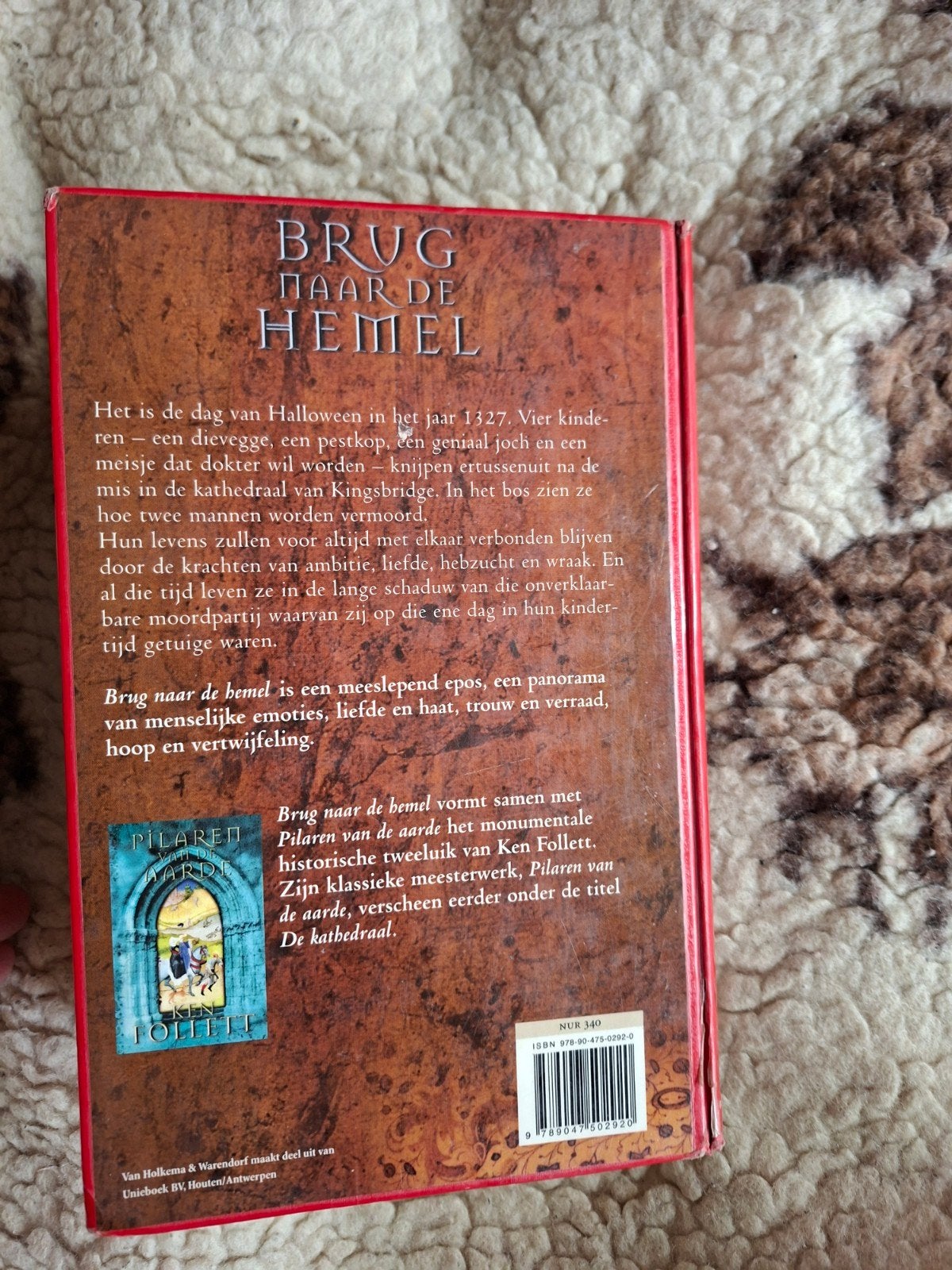 Brug naar de Hemel - Ken Follett (Hardcover), Boeken, Gelezen, Ken Follett, Ophalen of Verzenden, Nederland