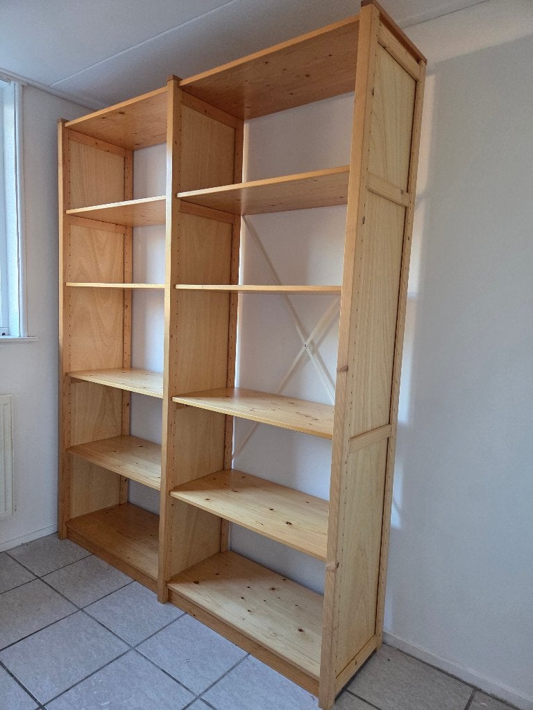 Lundia kast gelakt 208h x 160b x 40 d, Ophalen, Met plank(en), 200 cm of meer, 150 tot 200 cm