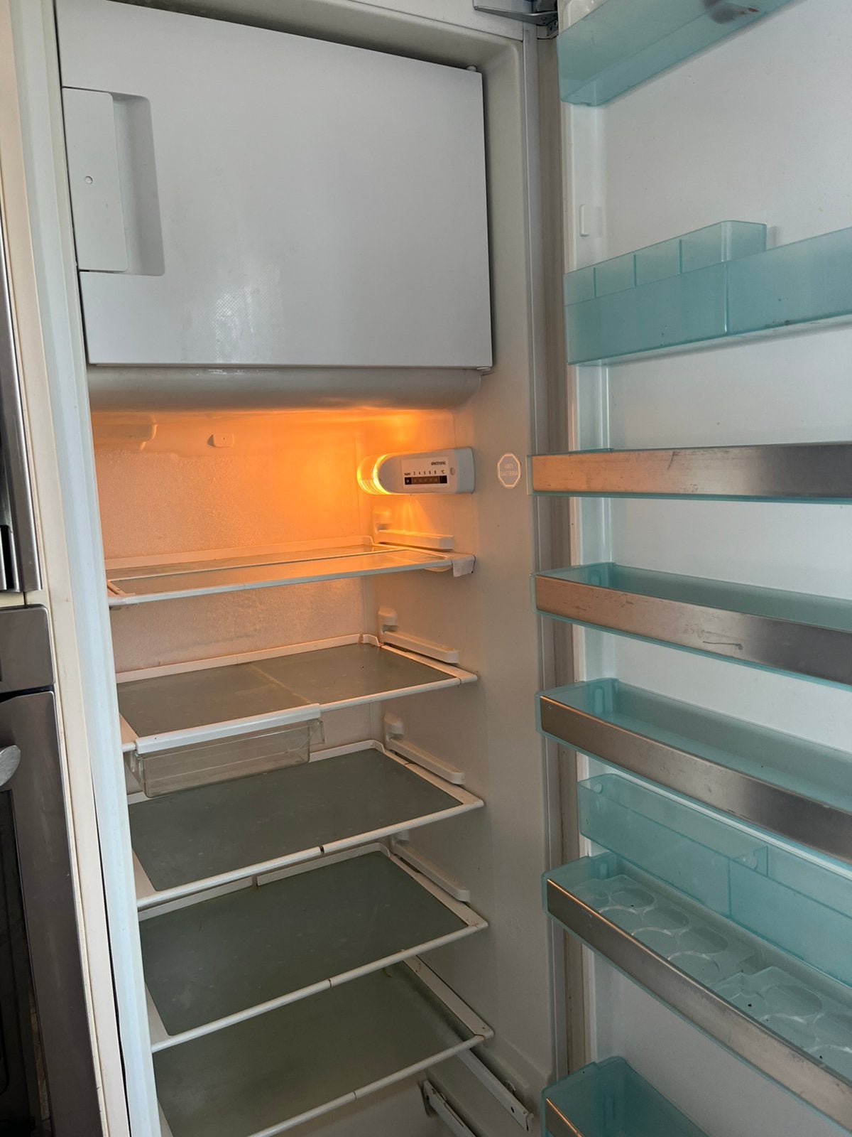 Siemens inbouw 178cm koelkast met vriesvak lees goed!, Ophalen, Gebruikt, 200 liter of meer, 160 cm of meer