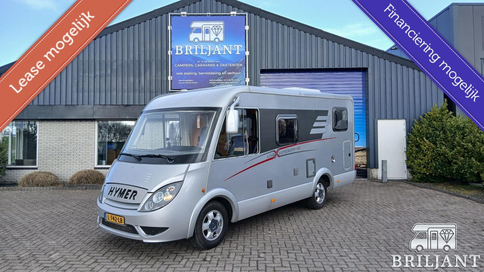 Hymer EX 522.. 2007 dwarsbed, Integraal, Omvormer, Ringverwarming, Airbags
