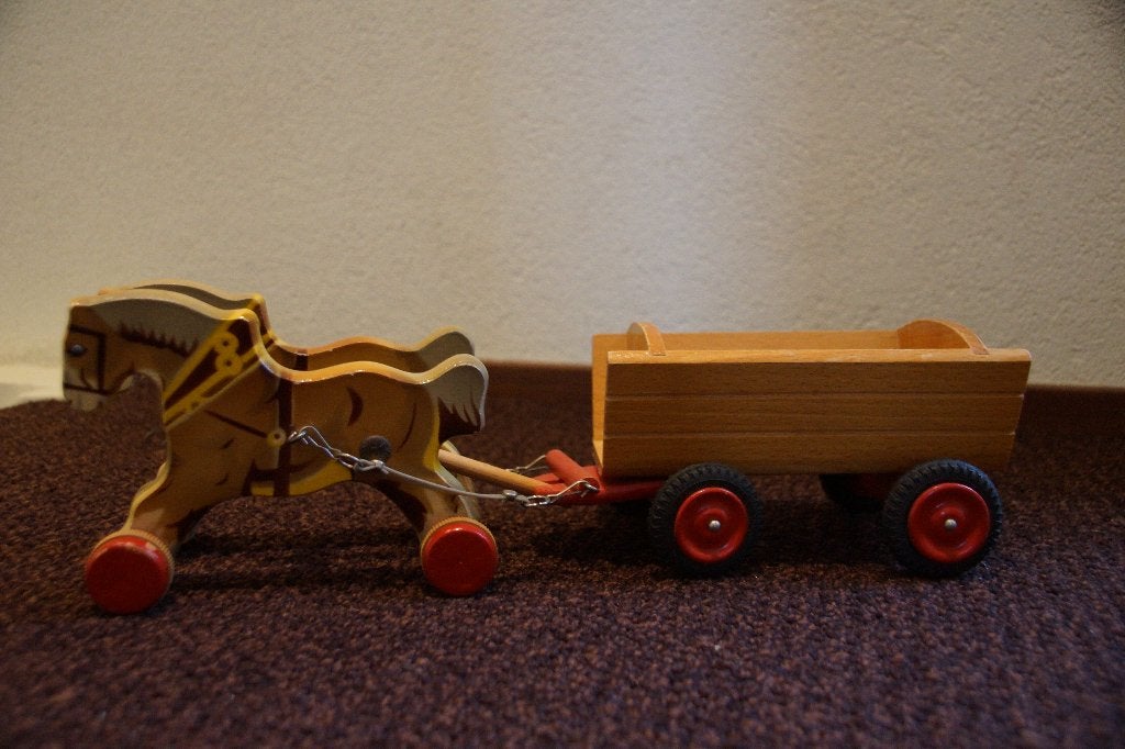 Paard en wagen Verhofa, Ophalen of Verzenden