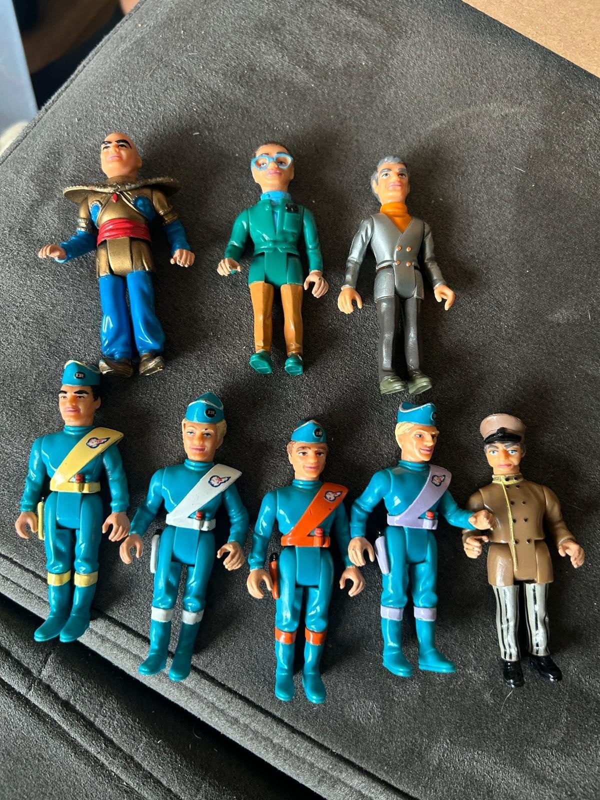 Thunderbirds Figuren - 8 Stuks Verzamelaarsset, Verzamelen, Ophalen of Verzenden, Gebruikt