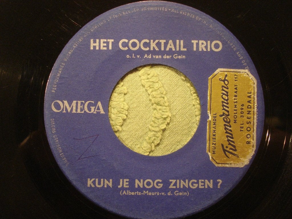 Het Cocktail Trio 7" Vinyl Single: ‘Batje vier (Nederland), Ophalen of Verzenden, Gebruikt, Nederlandstalig
