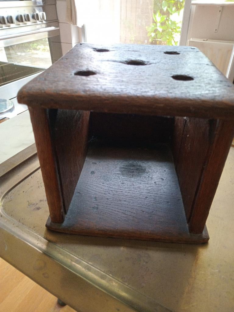 Houten stoof, Huis en Inrichting, Krukjes, Ophalen, Hout