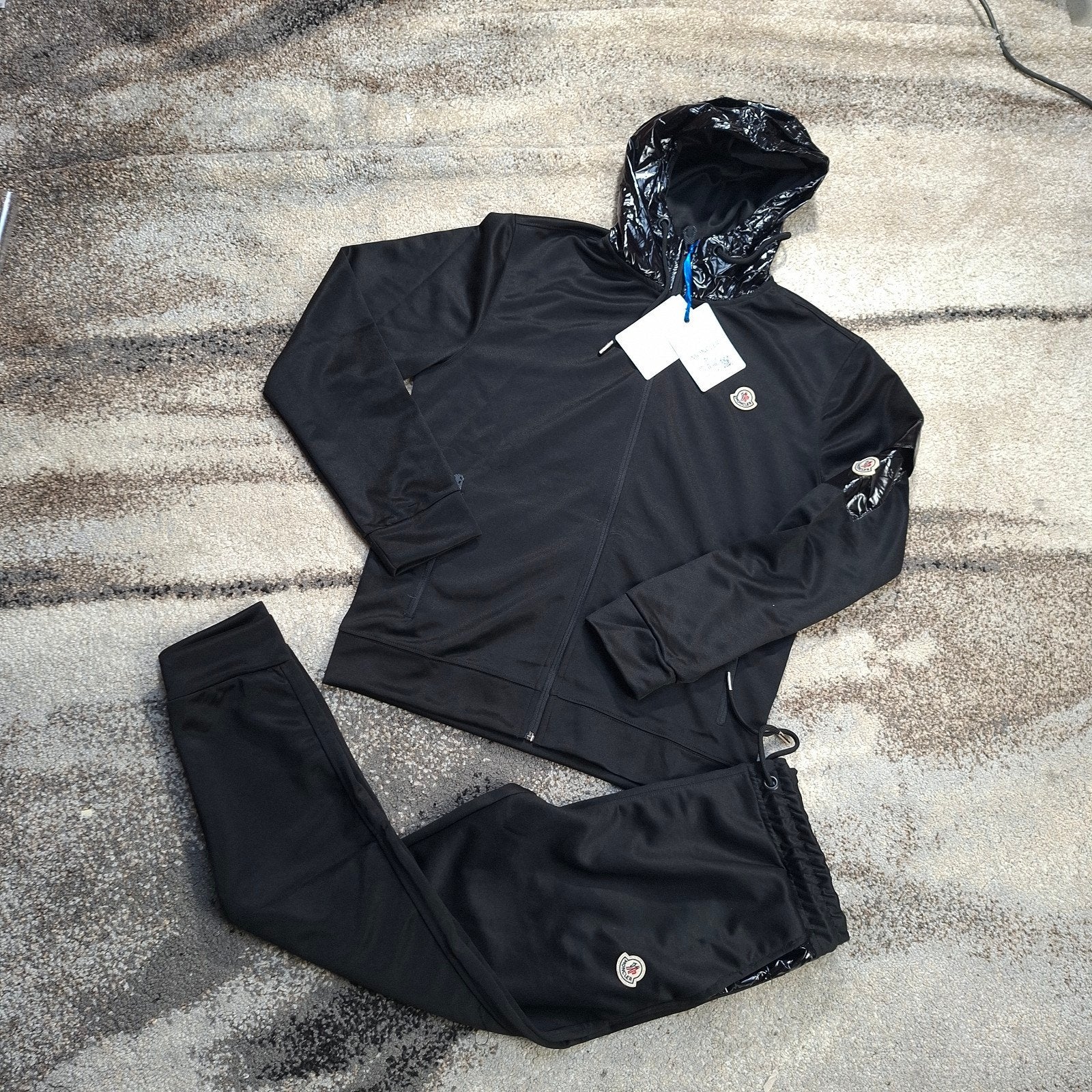 Moncler ensemble tuta trainingspak set maat M..bekijk afmeti, Ophalen of Verzenden, Zo goed als nieuw, Maat 48/50 (M)