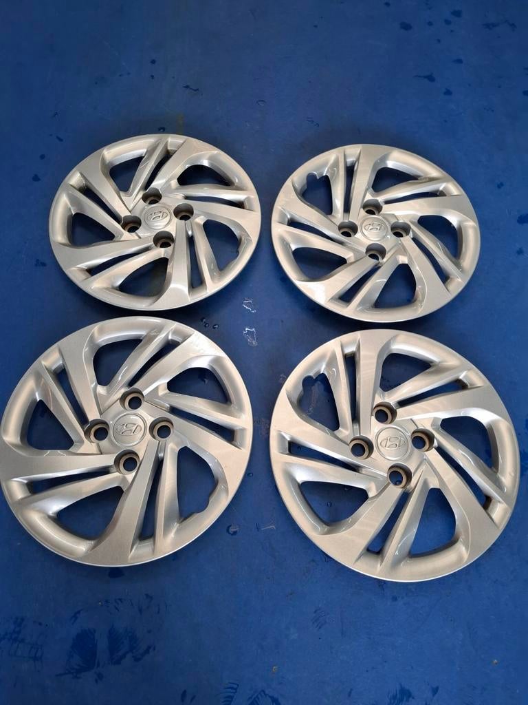 hyundai wieldop 14 inch x4, Auto diversen, Wieldoppen, Ophalen of Verzenden, Zo goed als nieuw