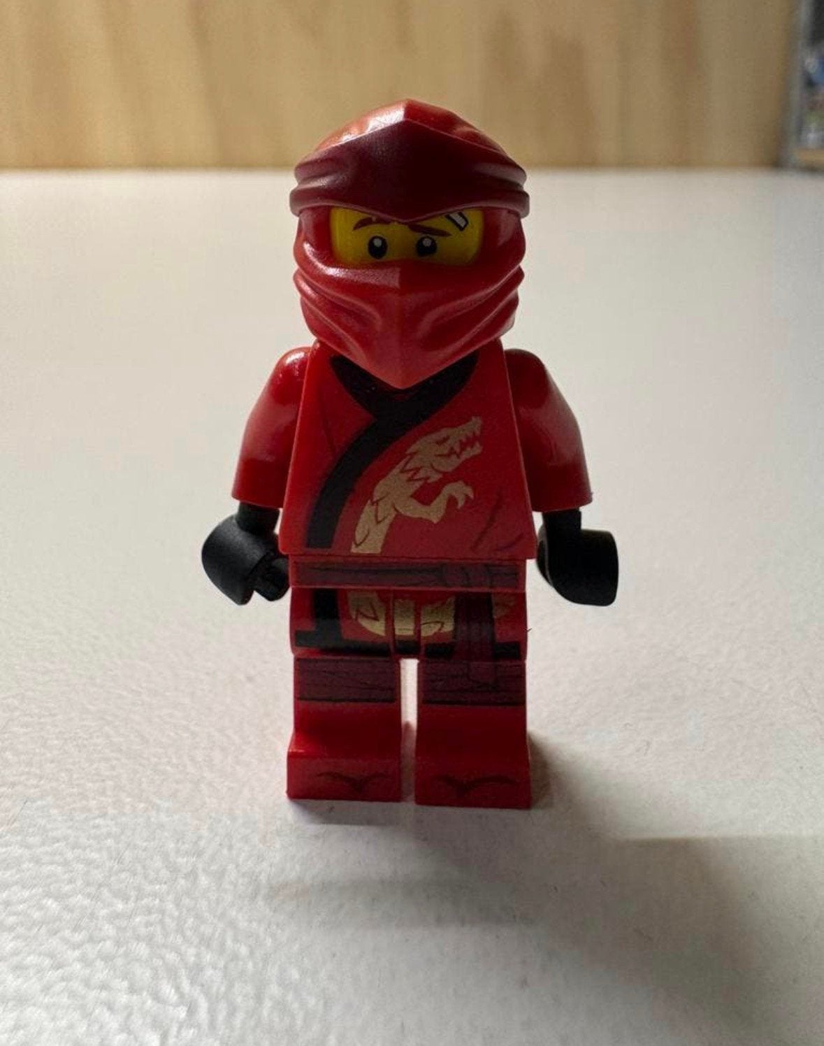 Lego Ninjago Kai Legacy minifig - njo0492, Lego, Ophalen of Verzenden, Zo goed als nieuw, Minifiguur