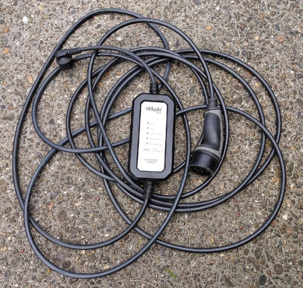 Mobiele lader Ratio Mobi box 13A, 10m kabel, Ophalen, Gebruikt, Laadkabel