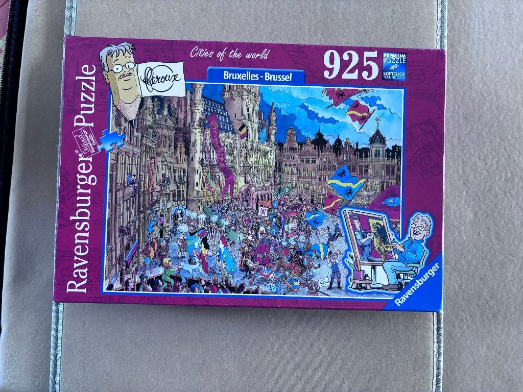 Ravensburger Fleroux - Brussel, Ophalen of Verzenden, 500 t/m 1500 stukjes, Zo goed als nieuw, Legpuzzel