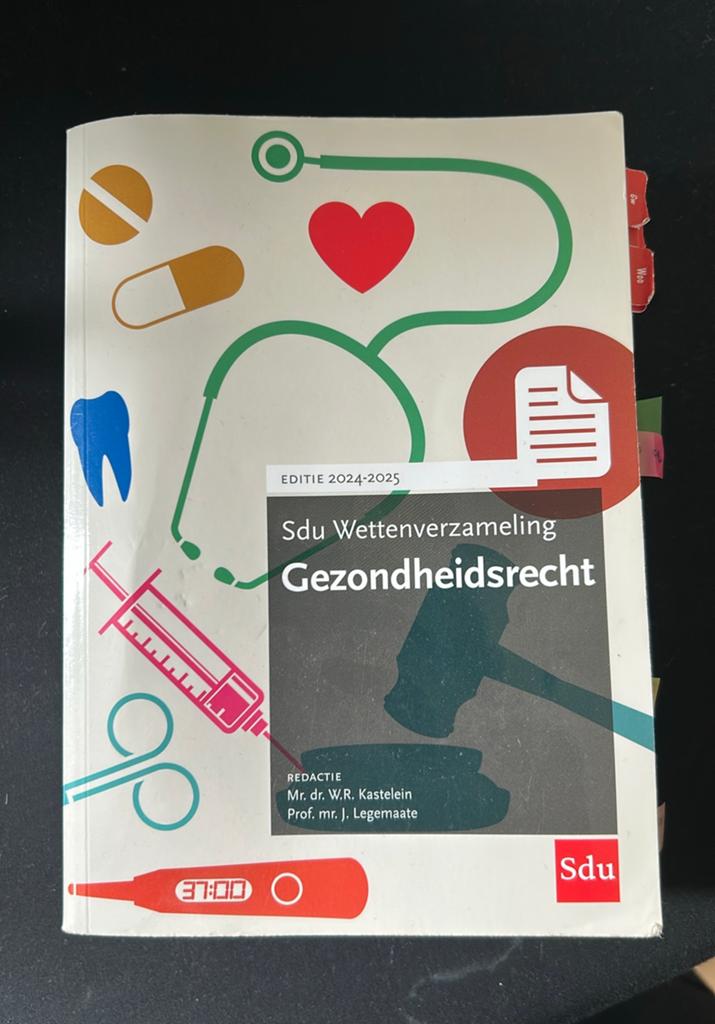 Sdu wettenverzameling gezondheidsrecht, Ophalen, Beta, Zo goed als nieuw