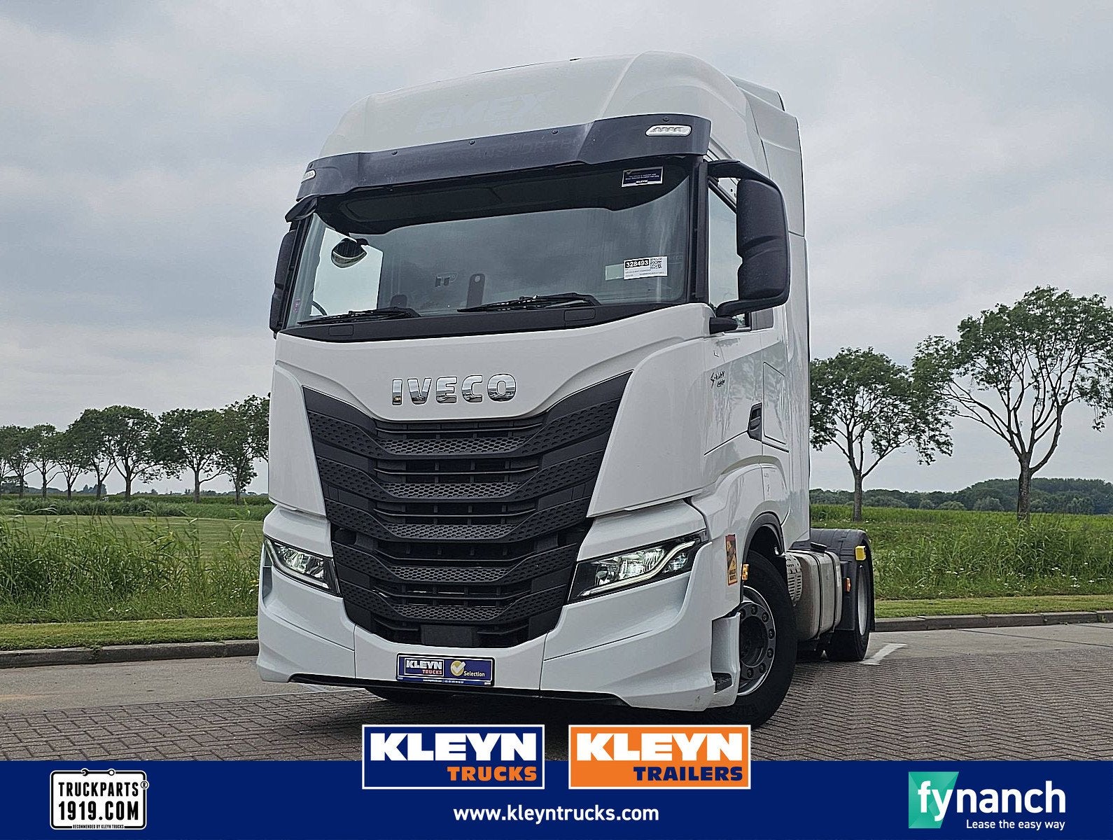 IVECO S-WAY AS440S49, Automaat, Euro 6, Iveco, Wit