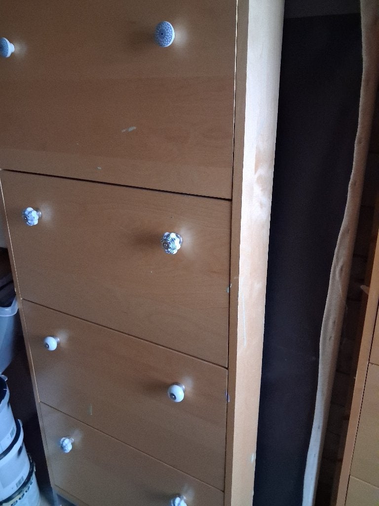 Kantelbare schoenenkast te koop, Ophalen, Gebruikt, Hout