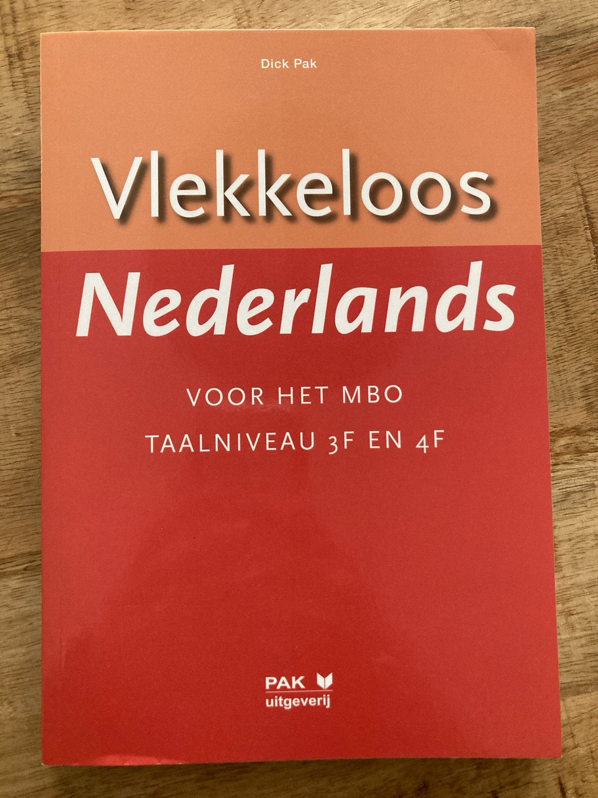 Vlekkeloos Nederlands voor het MBO - Taal 3F en 4F, Boeken, Ophalen of Verzenden, Alpha, Zo goed als nieuw, MBO