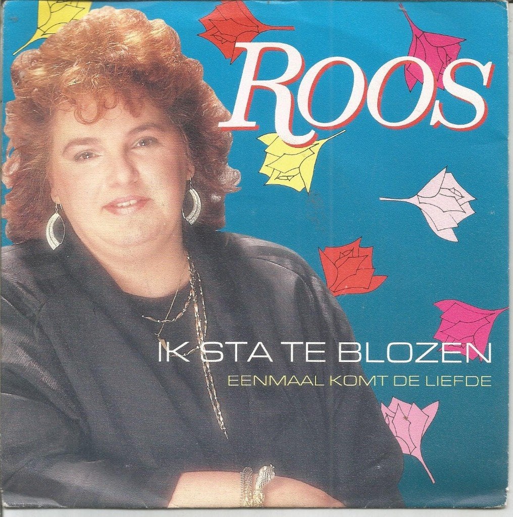Roos– Ik Sta Te Blozen (1992), Fotohoes, 7 inch, Ophalen of Verzenden, Zo goed als nieuw