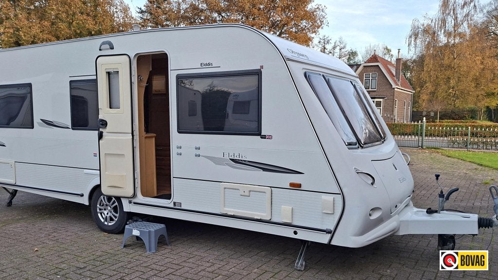 Odyssey 544, Caravans en Kamperen, Standaardzit, Elddis, Overige typen, Bedrijf