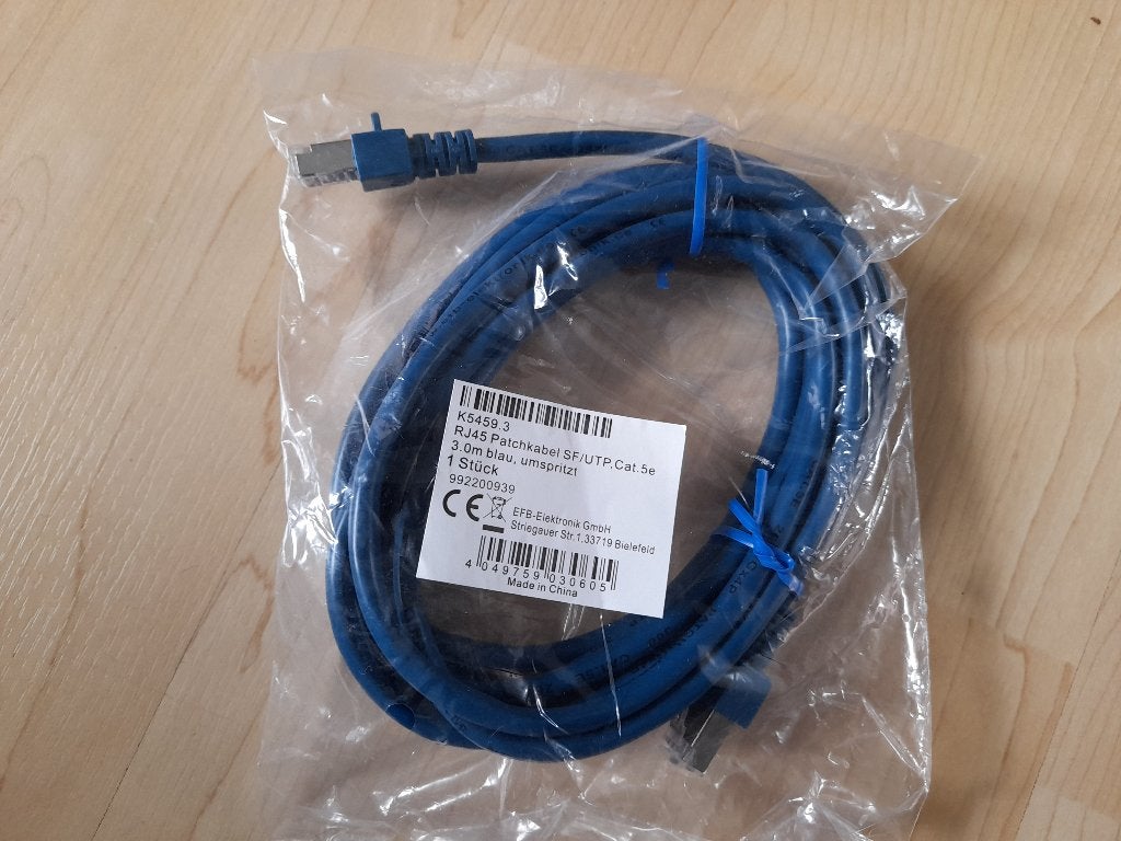 NIEUW PATCHKABEL SF / UTP 3 METER UMSPRITZT, Ophalen of Verzenden, Nieuw