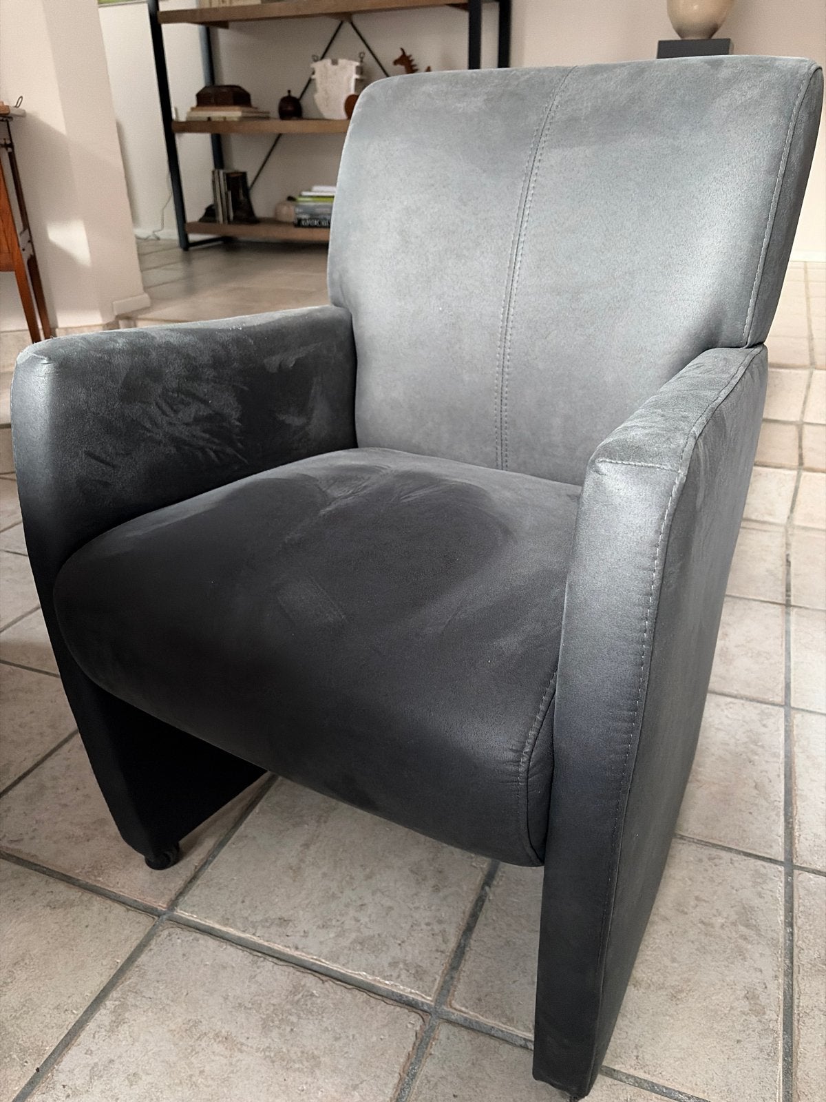 4x Goossens eetkamer fauteuil - Comfortabel en stijlvol, Ophalen, Gebruikt, Minder dan 75 cm, Stof