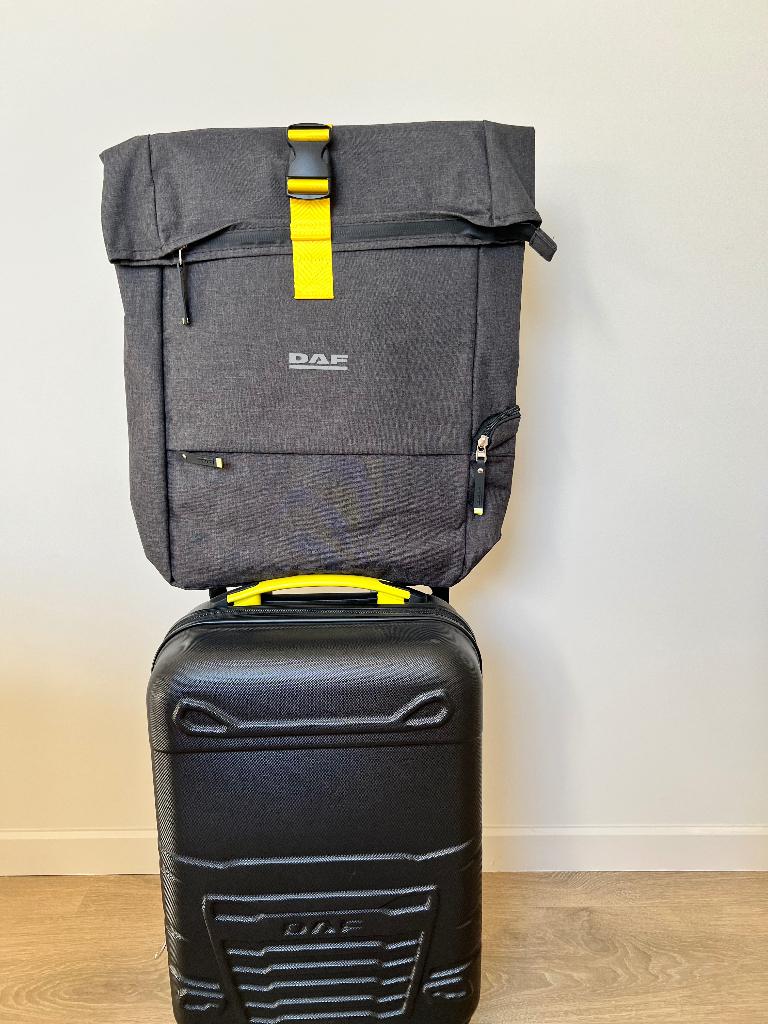 Handbagage DAF, Ophalen, 40 tot 60 cm, Zwart, Nieuw