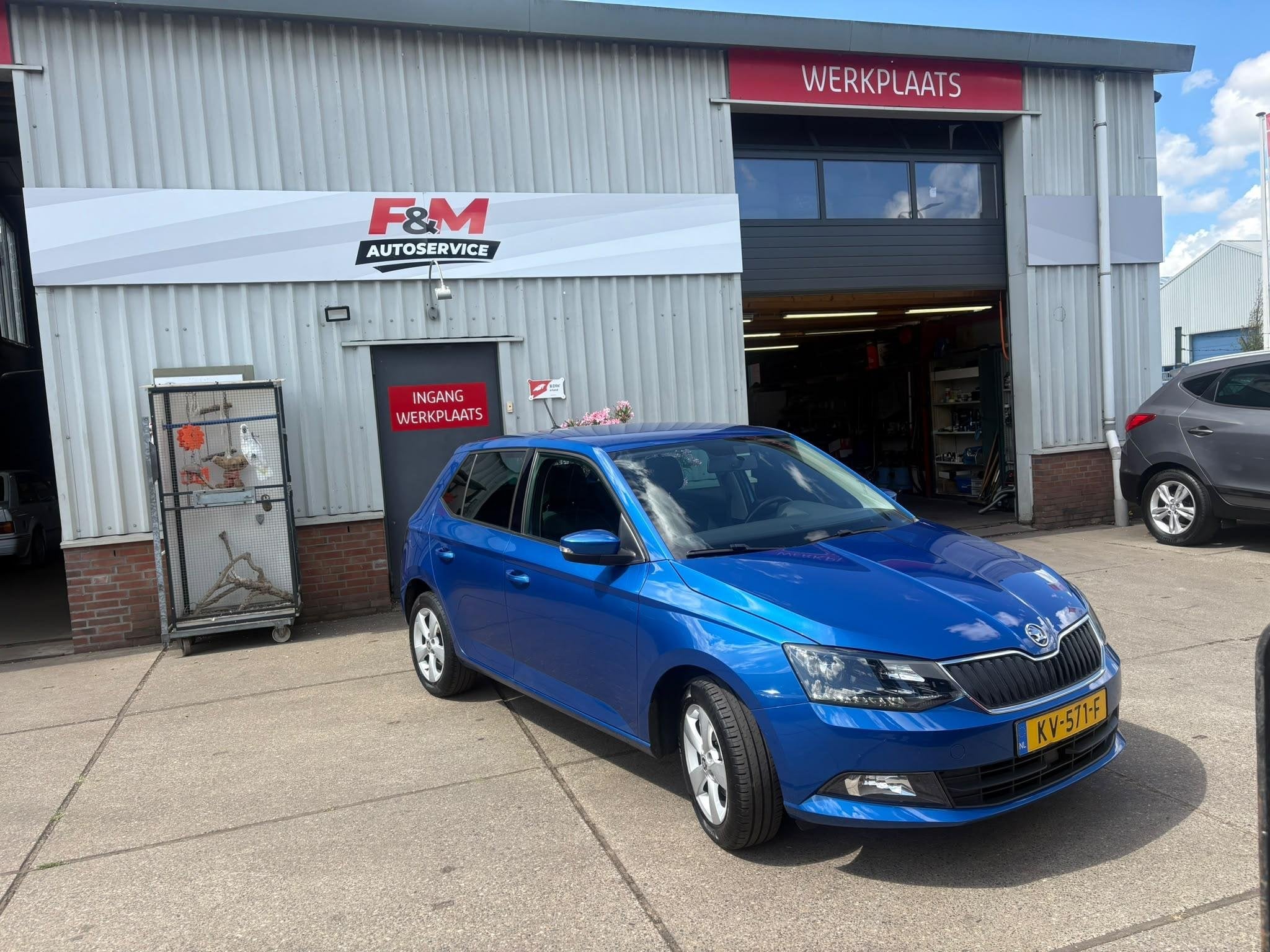 Skoda Fabia 1.2 TSI JOY Airco, cruise, Voorwielaandrijving, Blauw, Origineel Nederlands, Handgeschakeld