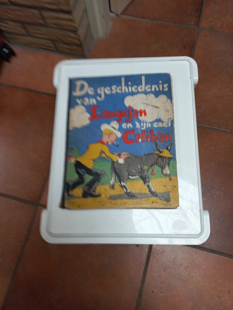 Langejan en caliban, Ophalen of Verzenden, Gelezen, Plaatjesalbum