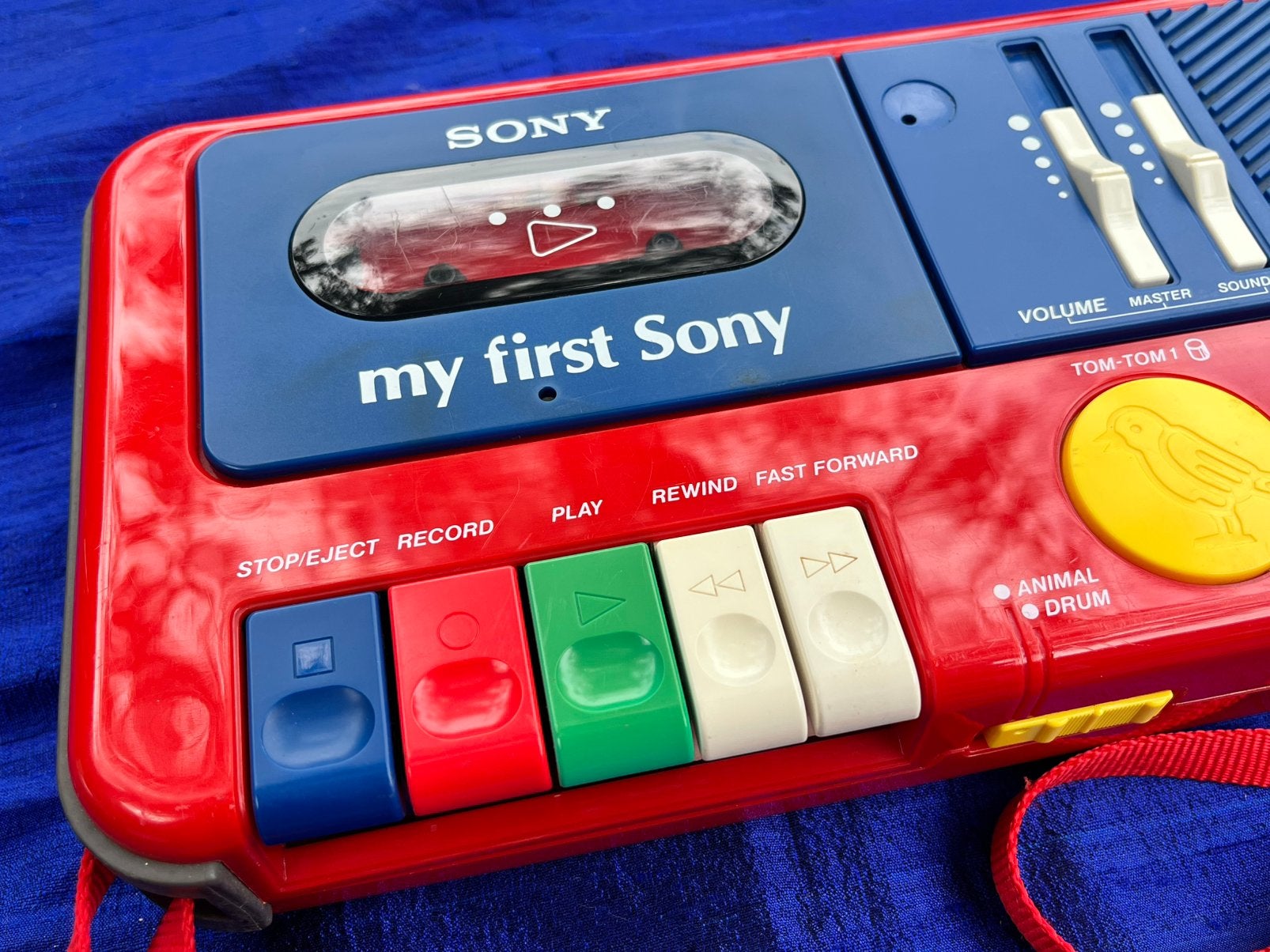 My First Sony TCM-4040 incl. microfoon, Verzenden, Gebruikt