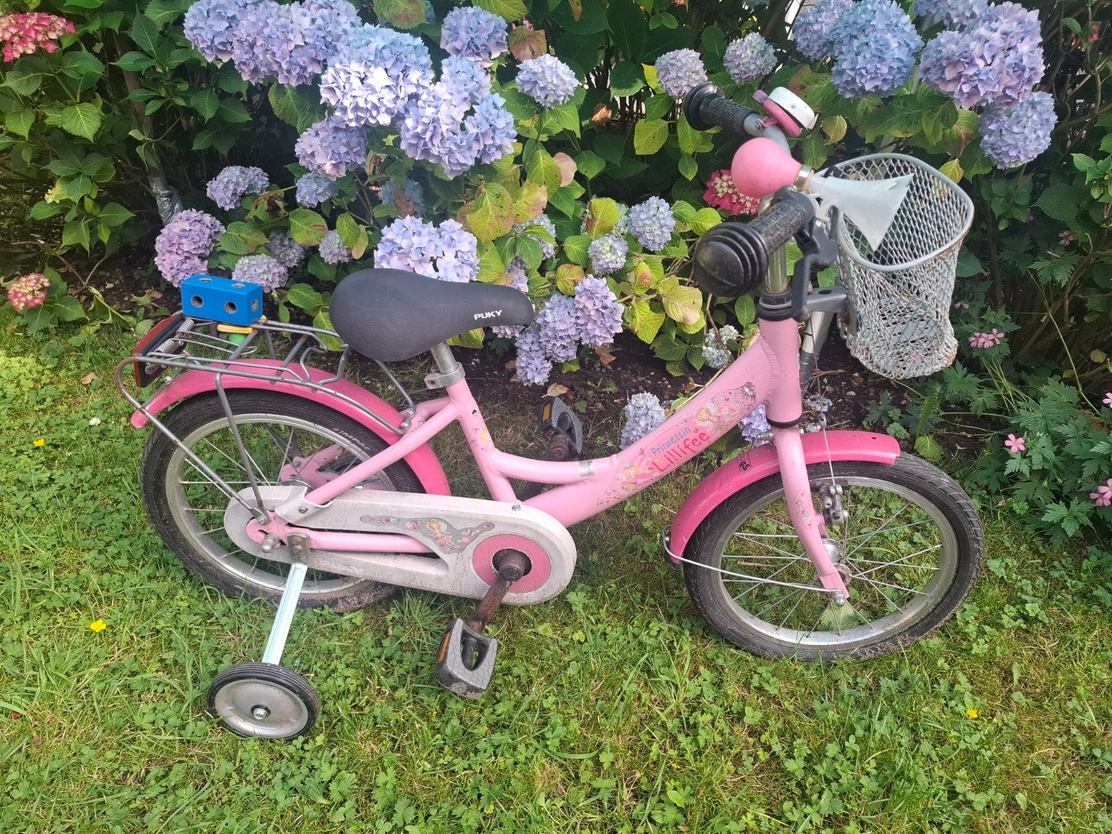 Puky Lillifee Kinderfiets 16 inch met zijwieltjes, Ophalen