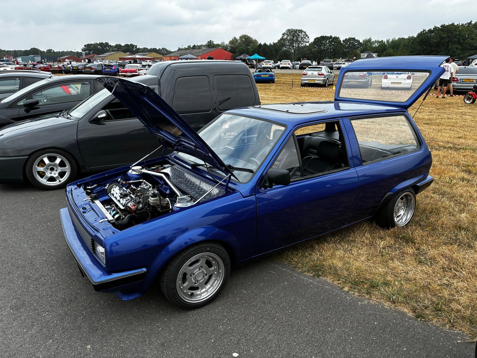Volkswagen Polo 1.1 GL 1983 Blauw, 4 cilinders, Blauw, Origineel Nederlands, 1093 cc