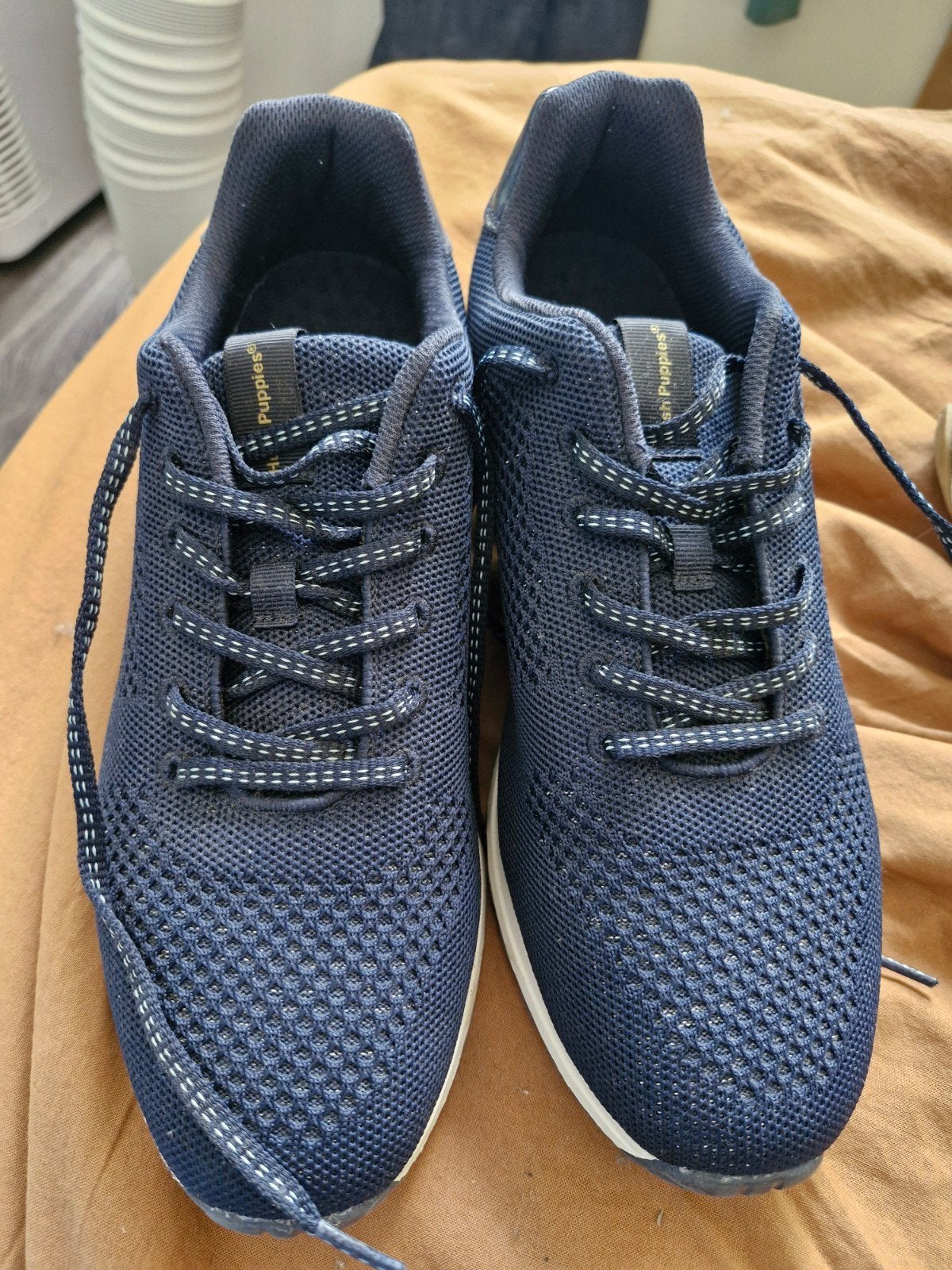 Hush Puppies sneakers, Blauw, Ophalen of Verzenden, Hush Puppies, Sneakers of Gympen
