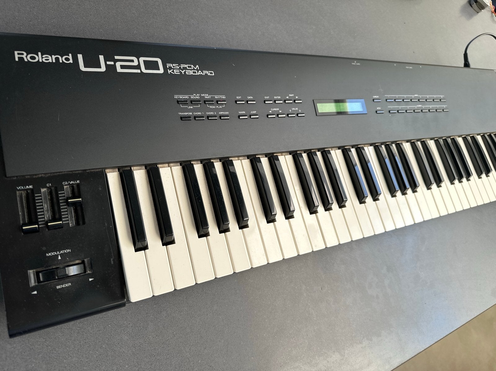 Roland U-20 - Vintage Synthesizer, Ophalen of Verzenden, Gebruikt, 61 toetsen, Roland
