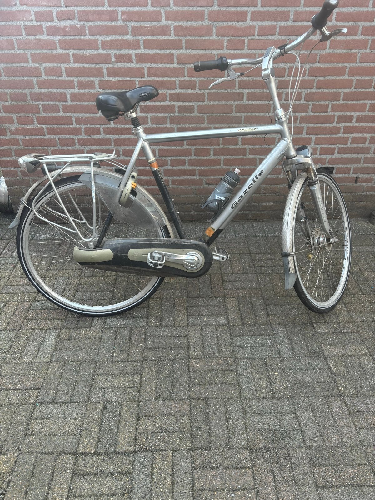 Gazelle herenfiets, 57 tot 61 cm, Ophalen, Gebruikt, Gazelle