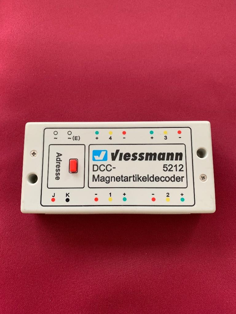 DCC Magneetartikel decoder Viessmann 5212, Hobby en Vrije tijd, Modeltreinen | H0, Gelijkstroom of Wisselstroom, Overige typen