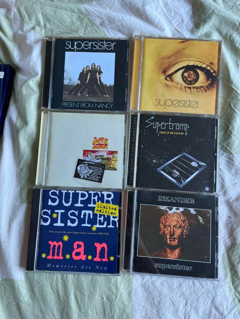 SuperSister CD Collectie - 6 albums, Ophalen of Verzenden, Gebruikt