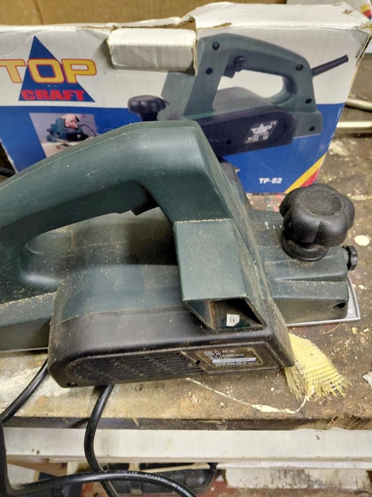Top Craft TP-52 Elektrische Schaafmachine, Ophalen