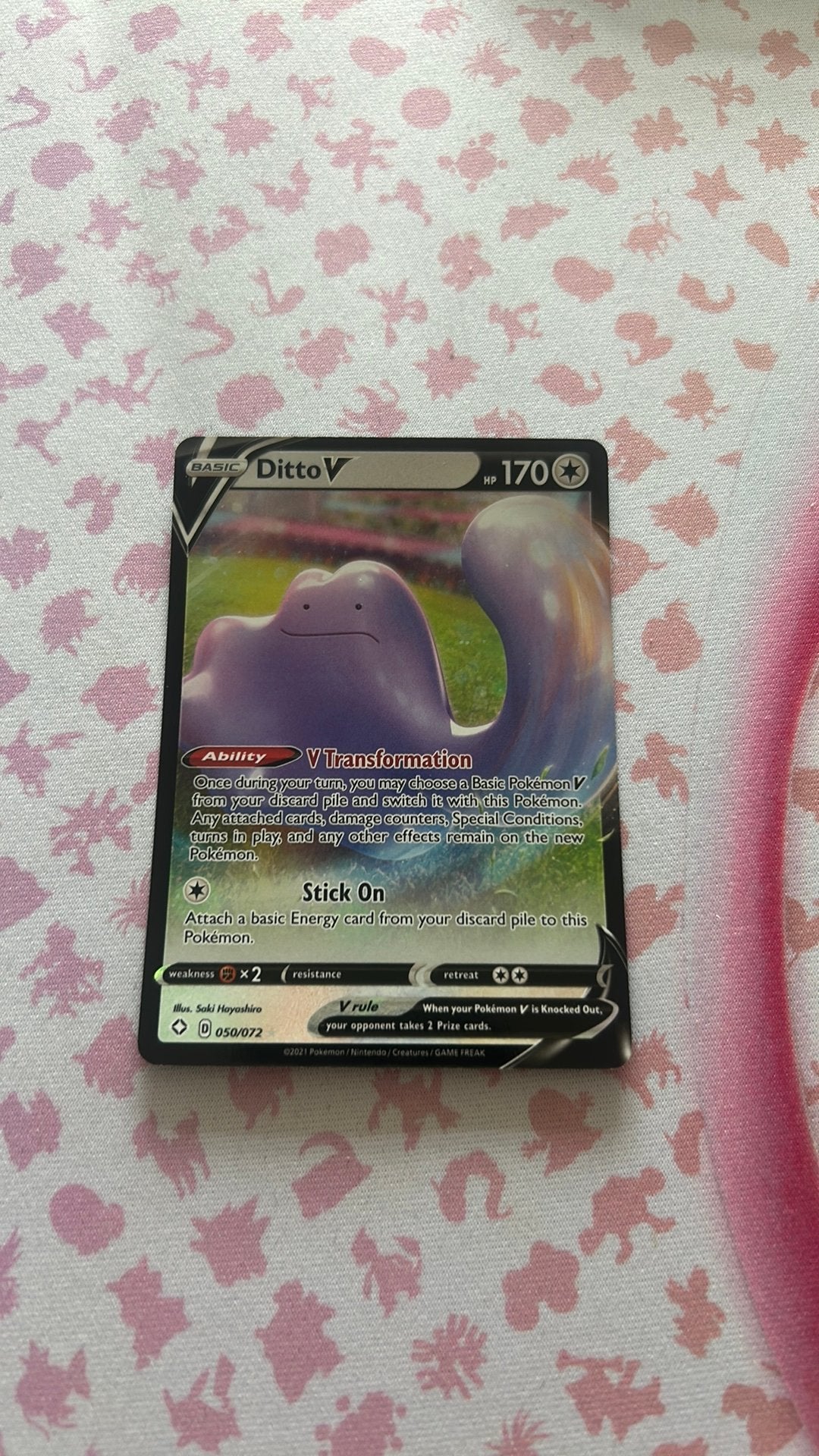 Ditto V Shining Fates, Ophalen of Verzenden, Zo goed als nieuw