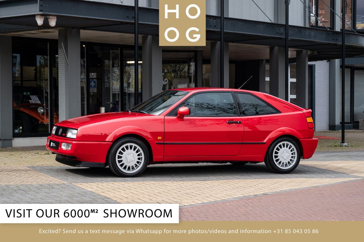 Volkswagen Corrado 1.8 16V (bj 1990), Auto's, 4 stoelen, Bedrijf, Handgeschakeld, Onderhoudsboekje