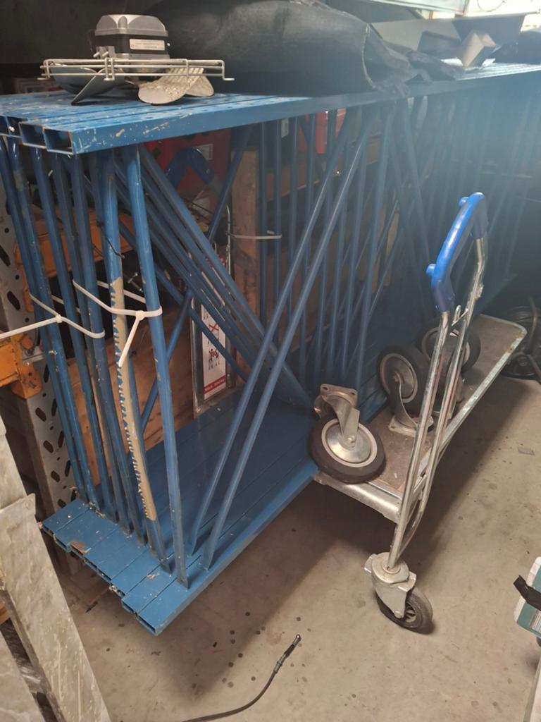 Magazijn stelling, Ophalen of Verzenden, Overige typen, Minder dan 2 meter
