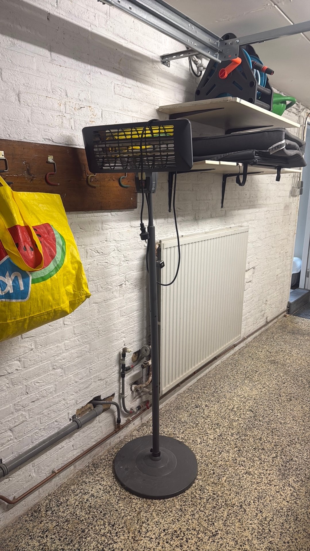 Eurom terrasverwarmer, Ophalen of Verzenden, Gebruikt