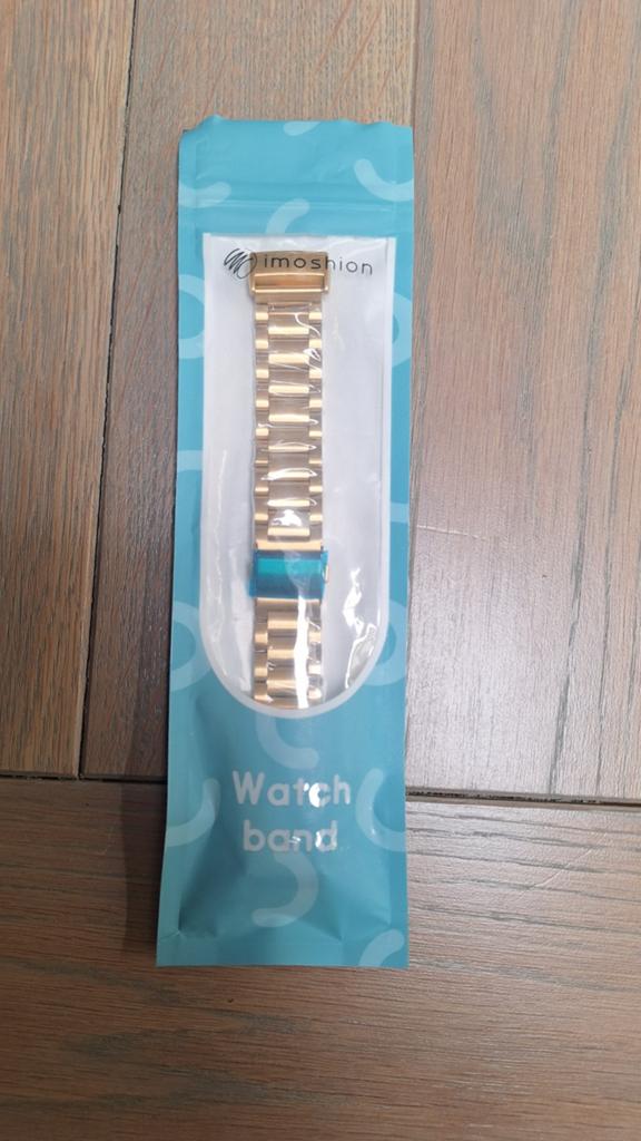 Gouden Fitbit bandje - Nieuw in verpakking, Ophalen of Verzenden, Nieuw, Fitbit