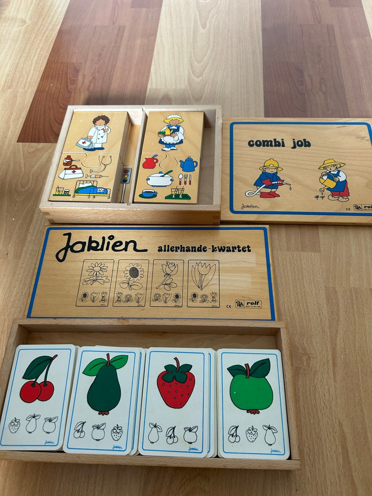 Educatief kleuter Speelgoed: Puzzel en Kwartet, Ophalen of Verzenden, Gebruikt, Puzzelen