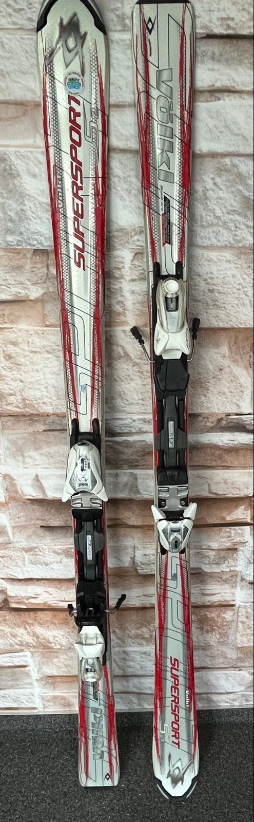 Völkl Supersport S2 Ski's 163cm met Marker Attiva bindingen, Ophalen, 160 tot 180 cm, Gebruikt, Carve