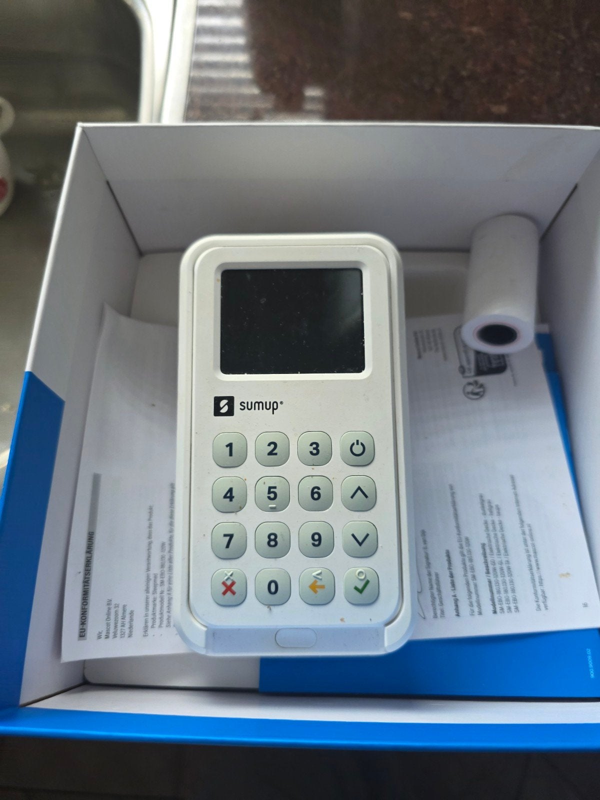 SumUp 3G+ betaalterminal met printer, Telecommunicatie, Ophalen of Verzenden