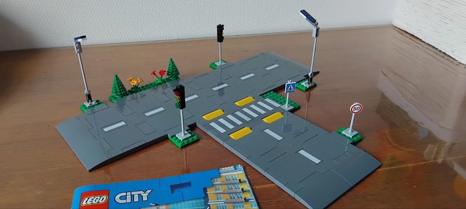 Lego city 60304 wegplaten road plates, Ophalen of Verzenden