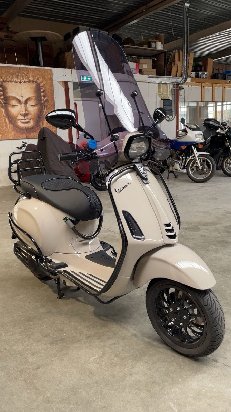 Vespa Sprint, Fietsen en Brommers, Scooters | Vespa, Ophalen, Zo goed als nieuw, Benzine, Maximaal 25 km/u