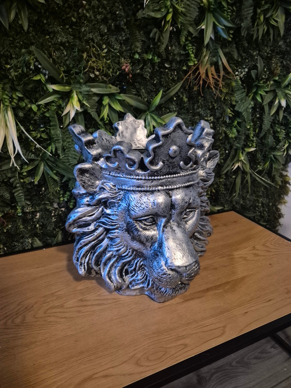 Nieuwe Leeuwen Bloempot - 45cm - Polyester - Binnen/Buiten, Ophalen, Kunststof, Nieuw, Minder dan 25 cm